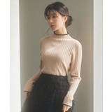 太めリブ編みプチハイネックニットプルオーバー | SAISON DE PAPILLON | 詳細画像8