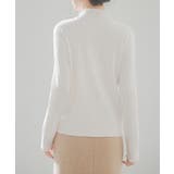 太めリブ編みプチハイネックニットプルオーバー | SAISON DE PAPILLON | 詳細画像16