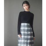 太めリブ編みプチハイネックニットプルオーバー | SAISON DE PAPILLON | 詳細画像26