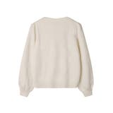 フラワーモチーフ裏起毛ニットプルオーバー | SAISON DE PAPILLON | 詳細画像28