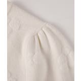 フラワーモチーフ裏起毛ニットプルオーバー | SAISON DE PAPILLON | 詳細画像30