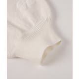 フラワーモチーフ裏起毛ニットプルオーバー | SAISON DE PAPILLON | 詳細画像31