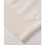 フラワーモチーフ裏起毛ニットプルオーバー | SAISON DE PAPILLON | 詳細画像32