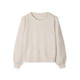 フラワーモチーフ裏起毛ニットプルオーバー | SAISON DE PAPILLON | 詳細画像27