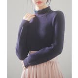 裏起毛ハイネックニットプルオーバー | SAISON DE PAPILLON | 詳細画像21