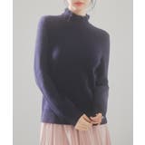 裏起毛ハイネックニットプルオーバー | SAISON DE PAPILLON | 詳細画像12