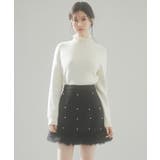 裏起毛ハイネックニットプルオーバー | SAISON DE PAPILLON | 詳細画像37