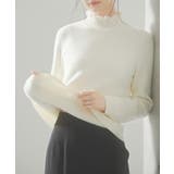 裏起毛ハイネックニットプルオーバー | SAISON DE PAPILLON | 詳細画像39