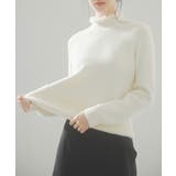 裏起毛ハイネックニットプルオーバー | SAISON DE PAPILLON | 詳細画像40