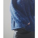 深めVネックドロップショルダーニットプルオーバー | SAISON DE PAPILLON  | 詳細画像22 