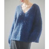 深めVネックドロップショルダーニットプルオーバー | SAISON DE PAPILLON  | 詳細画像13 