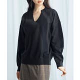 キーネックドロップショルダーニット | SAISON DE PAPILLON | 詳細画像17