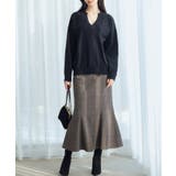 キーネックドロップショルダーニット | SAISON DE PAPILLON | 詳細画像19