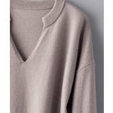 キーネックドロップショルダーニット | SAISON DE PAPILLON | 詳細画像38