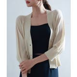 ラグランスリーブVネックカーディガン | SAISON DE PAPILLON | 詳細画像21