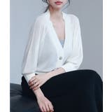 ラグランスリーブVネックカーディガン | SAISON DE PAPILLON | 詳細画像40