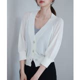 ラグランスリーブVネックカーディガン | SAISON DE PAPILLON | 詳細画像32