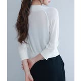 ラグランスリーブVネックカーディガン | SAISON DE PAPILLON | 詳細画像34