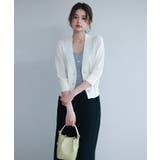 ラグランスリーブVネックカーディガン | SAISON DE PAPILLON | 詳細画像36