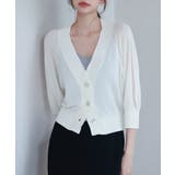 ラグランスリーブVネックカーディガン | SAISON DE PAPILLON | 詳細画像38