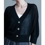 ラグランスリーブVネックカーディガン | SAISON DE PAPILLON | 詳細画像12