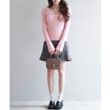 リブ編みポロネックニットプルオーバー | SAISON DE PAPILLON | 詳細画像6