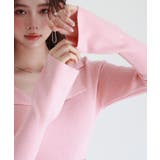 リブ編みポロネックニットプルオーバー | SAISON DE PAPILLON | 詳細画像10