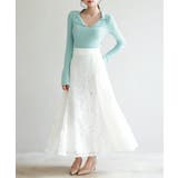 リブ編みポロネックニットプルオーバー | SAISON DE PAPILLON | 詳細画像15