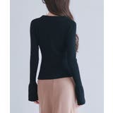 リブ編みポロネックニットプルオーバー | SAISON DE PAPILLON | 詳細画像21