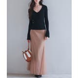 リブ編みポロネックニットプルオーバー | SAISON DE PAPILLON | 詳細画像22