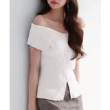 ダブルジップオフショルダーニット | SAISON DE PAPILLON | 詳細画像9