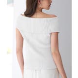 ダブルジップオフショルダーニット | SAISON DE PAPILLON | 詳細画像10