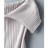 ダブルジップオフショルダーニット | SAISON DE PAPILLON | 詳細画像35