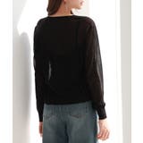 冷房・紫外線対策ニットカーディガン | SAISON DE PAPILLON  | 詳細画像10 