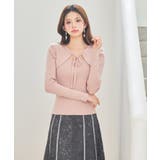 レイヤード風リブ編みニットトップス | SAISON DE PAPILLON | 詳細画像25