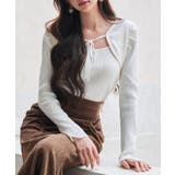 レイヤード風リブ編みニットトップス | SAISON DE PAPILLON | 詳細画像36