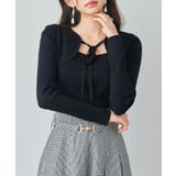 レイヤード風リブ編みニットトップス | SAISON DE PAPILLON | 詳細画像16