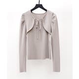 レイヤード風リブ編みニットトップス | SAISON DE PAPILLON | 詳細画像10