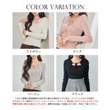 レイヤード風リブ編みニットトップス | SAISON DE PAPILLON | 詳細画像2