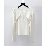 レイヤード風リブ編みニットトップス | SAISON DE PAPILLON | 詳細画像37