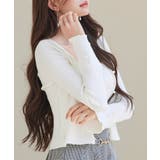 レイヤードランダムリブ編みニットトップス | SAISON DE PAPILLON | 詳細画像12