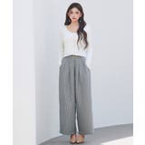 レイヤードランダムリブ編みニットトップス | SAISON DE PAPILLON | 詳細画像6