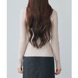 シアドッギング長袖リブニットトップス | SAISON DE PAPILLON | 詳細画像20