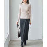 シアドッギング長袖リブニットトップス | SAISON DE PAPILLON | 詳細画像21