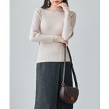 シアドッギング長袖リブニットトップス | SAISON DE PAPILLON | 詳細画像22