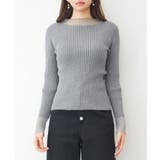 シアドッギング長袖リブニットトップス | SAISON DE PAPILLON | 詳細画像24