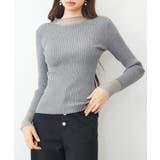 シアドッギング長袖リブニットトップス | SAISON DE PAPILLON | 詳細画像26