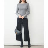 シアドッギング長袖リブニットトップス | SAISON DE PAPILLON | 詳細画像27