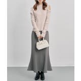 カットアウェイ・ショルダーボトルネックリブニット | SAISON DE PAPILLON | 詳細画像21