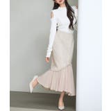 カットアウェイ・ショルダーボトルネックリブニット | SAISON DE PAPILLON | 詳細画像7